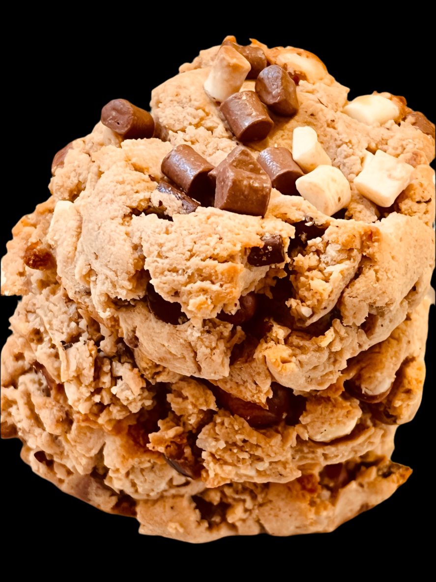 Cookie Protéiné Triple Chocolat Sans Gluten - Gourmandise Intense