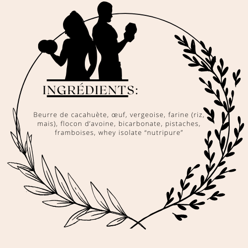 Cookie Protéiné Framboise Pistache - Encas Gourmand