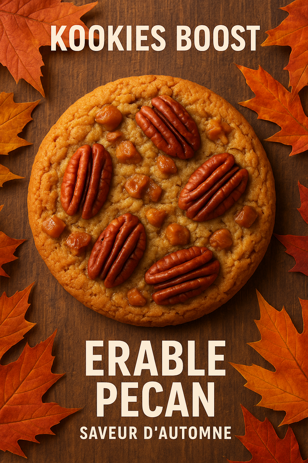 Cookie protéiné Erable pécan